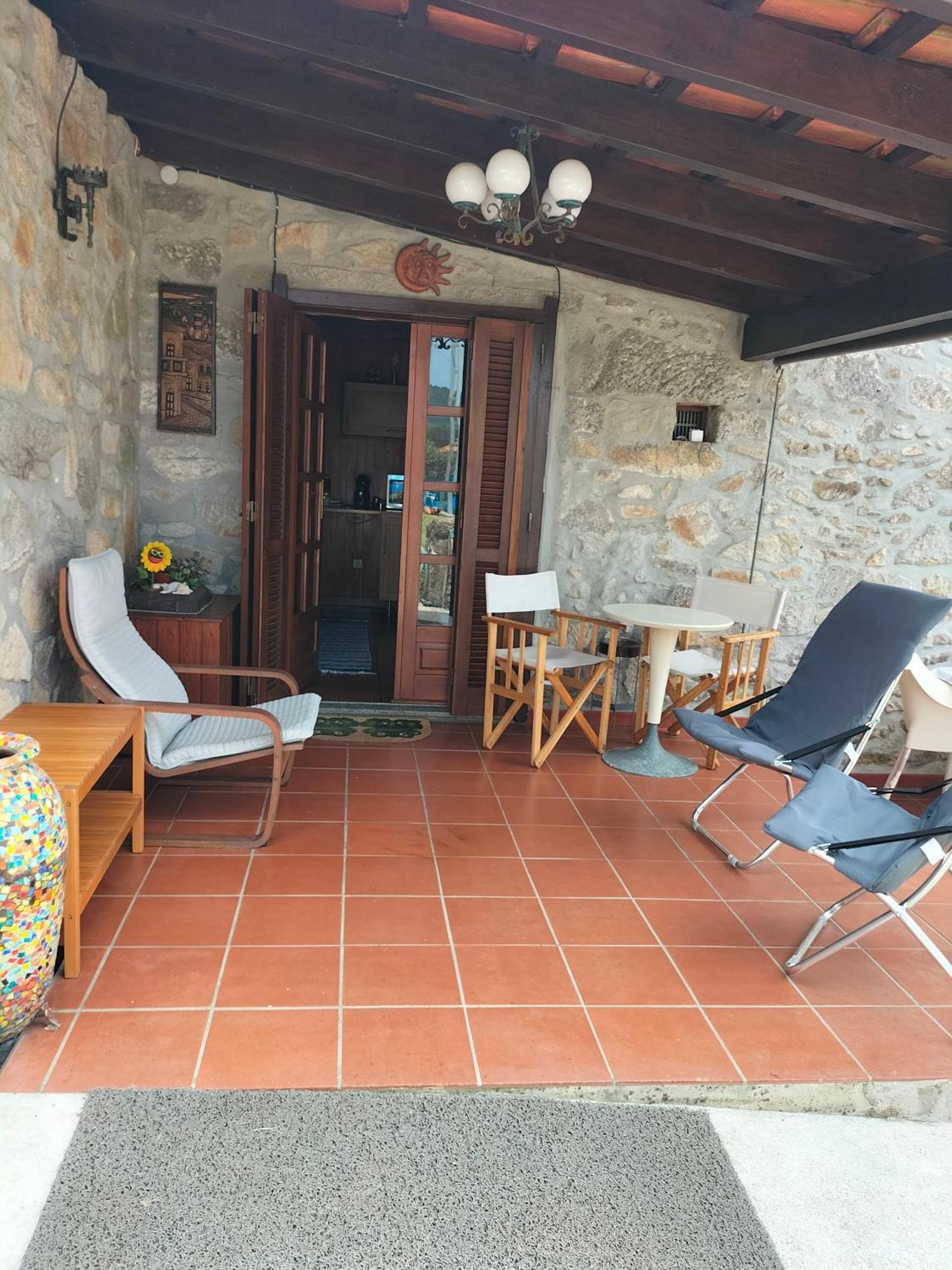 Вилла Casa De Madeira E Pedra Афифи Экстерьер фото